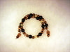 Black and Copper Memory Wire Bracelet
